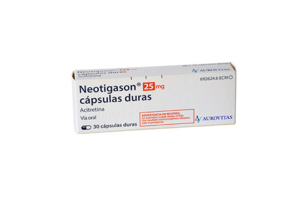 Neotigason 25mg Capsules Bioceutics